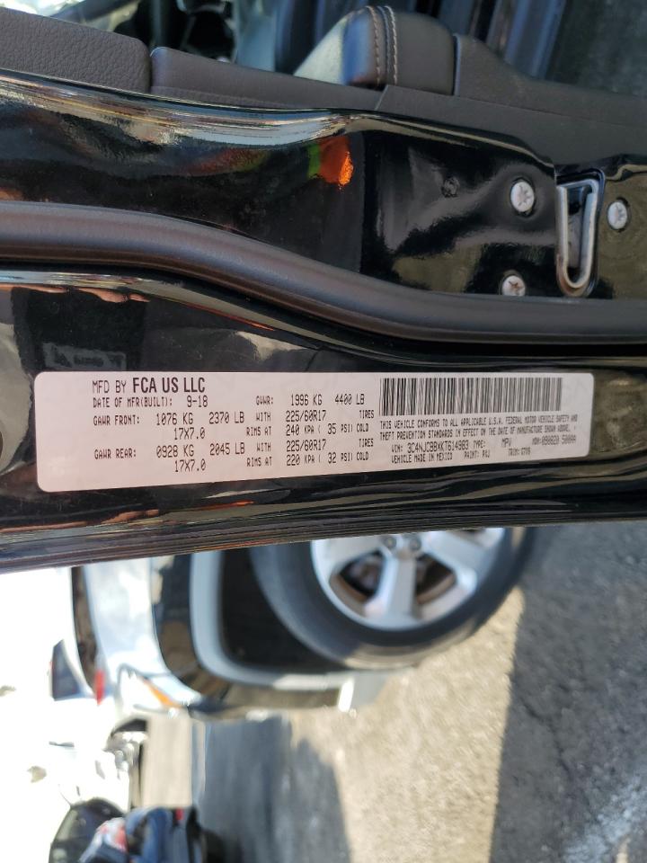 2019 Jeep Compass VIN 3C4NJCBBXKT614983 Copart auction photo, front end / minor dent/scratches damage thumbnail 15