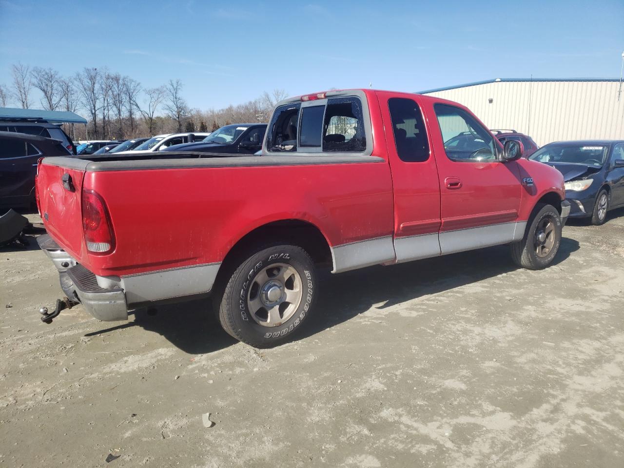 2001 Ford F-150 VIN 1FTRX17L81NA42395 Copart auction photo, all over damage thumbnail 3