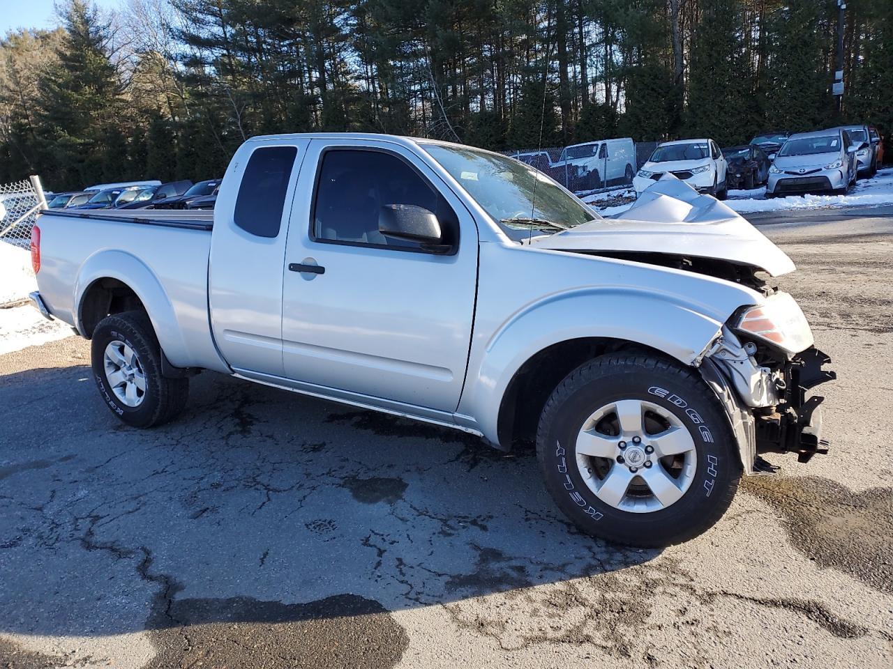 2016 Nissan Navara (Frontier) VIN 1N6BD0CT3GN780587 Copart auction photo, front end / side damage thumbnail 4