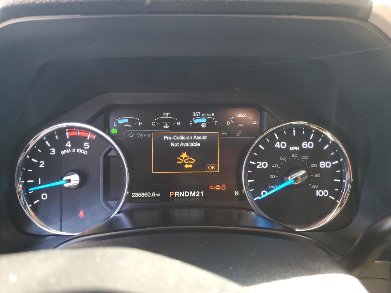 2017 Ford F250 VIN 1FT7W2BT9HEE00914 Copart auction photo, front end / side damage thumbnail 9