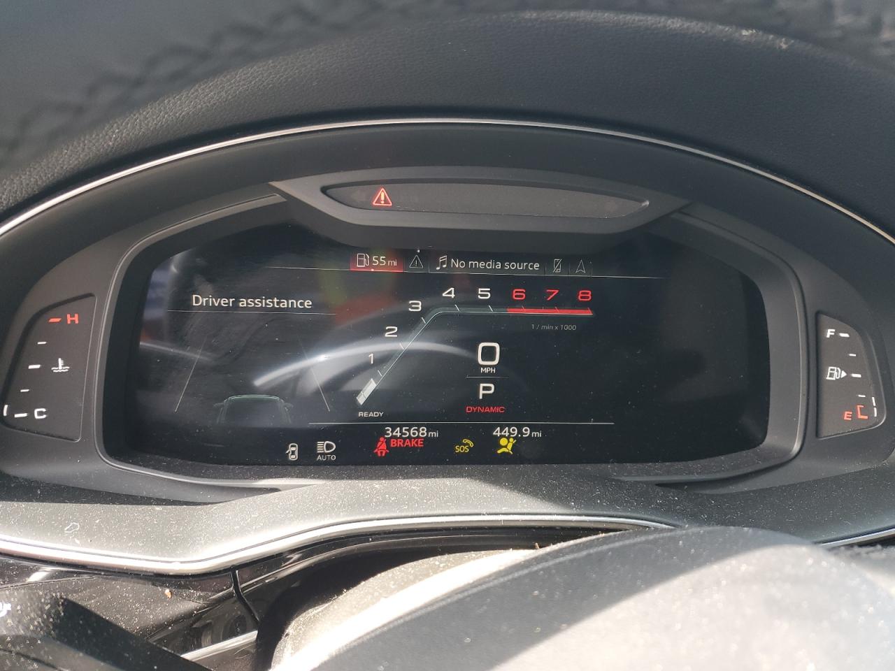2022 Audi Q8 VIN WA1BVBF1XND010860 Copart auction photo, front end / minor dent/scratches damage thumbnail 9