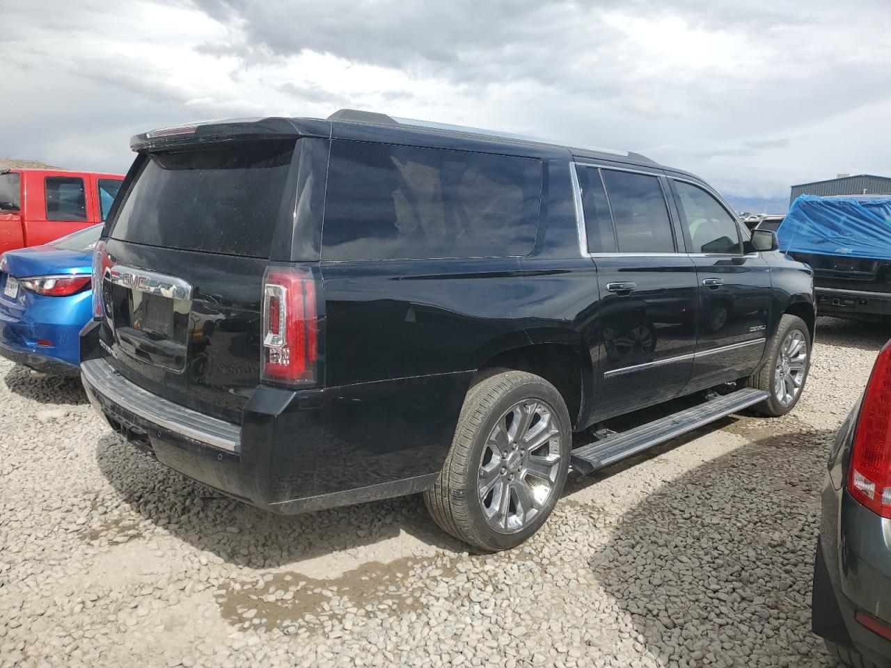 2015 GMC Yukon VIN 1GKS2JKJ9FR678768 Copart auction photo, side damage thumbnail 3
