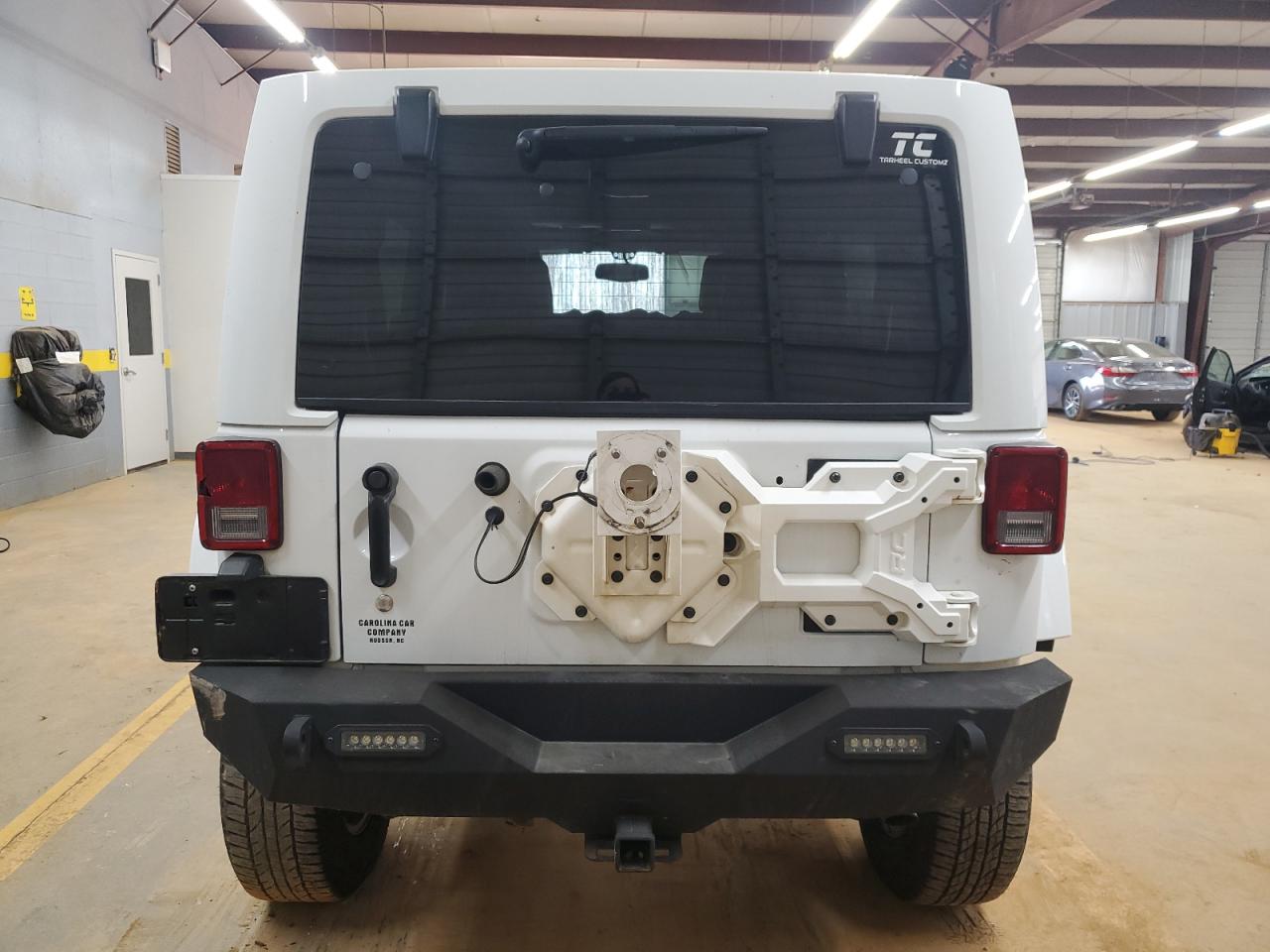 2013 Jeep Wrangler VIN 1C4BJWEG2DL610372 Copart auction photo, front end damage thumbnail 6