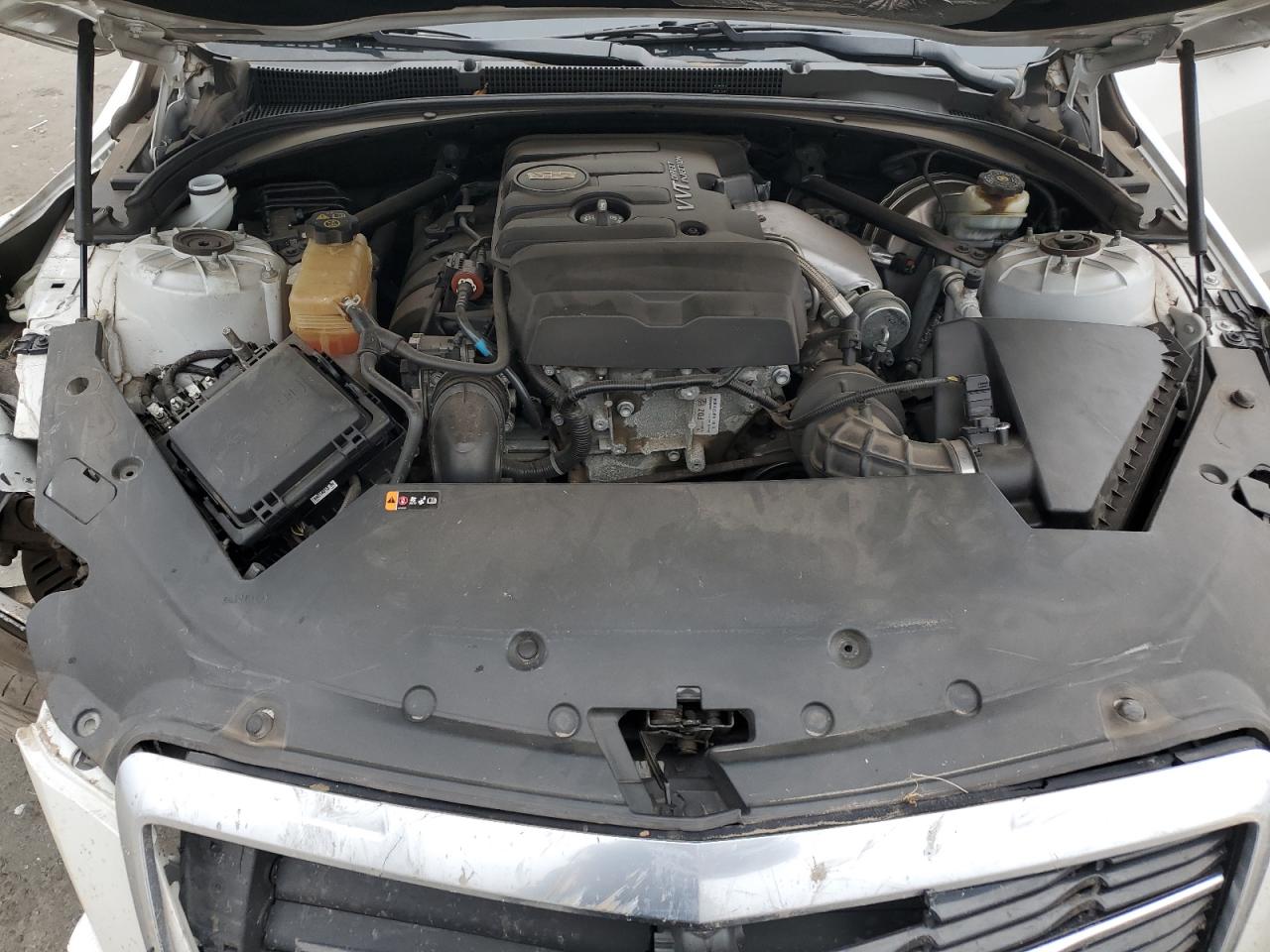 2016 Cadillac ATS VIN 1G6AH5SX8G0196688 Copart auction photo, all over / undercarriage damage thumbnail 13
