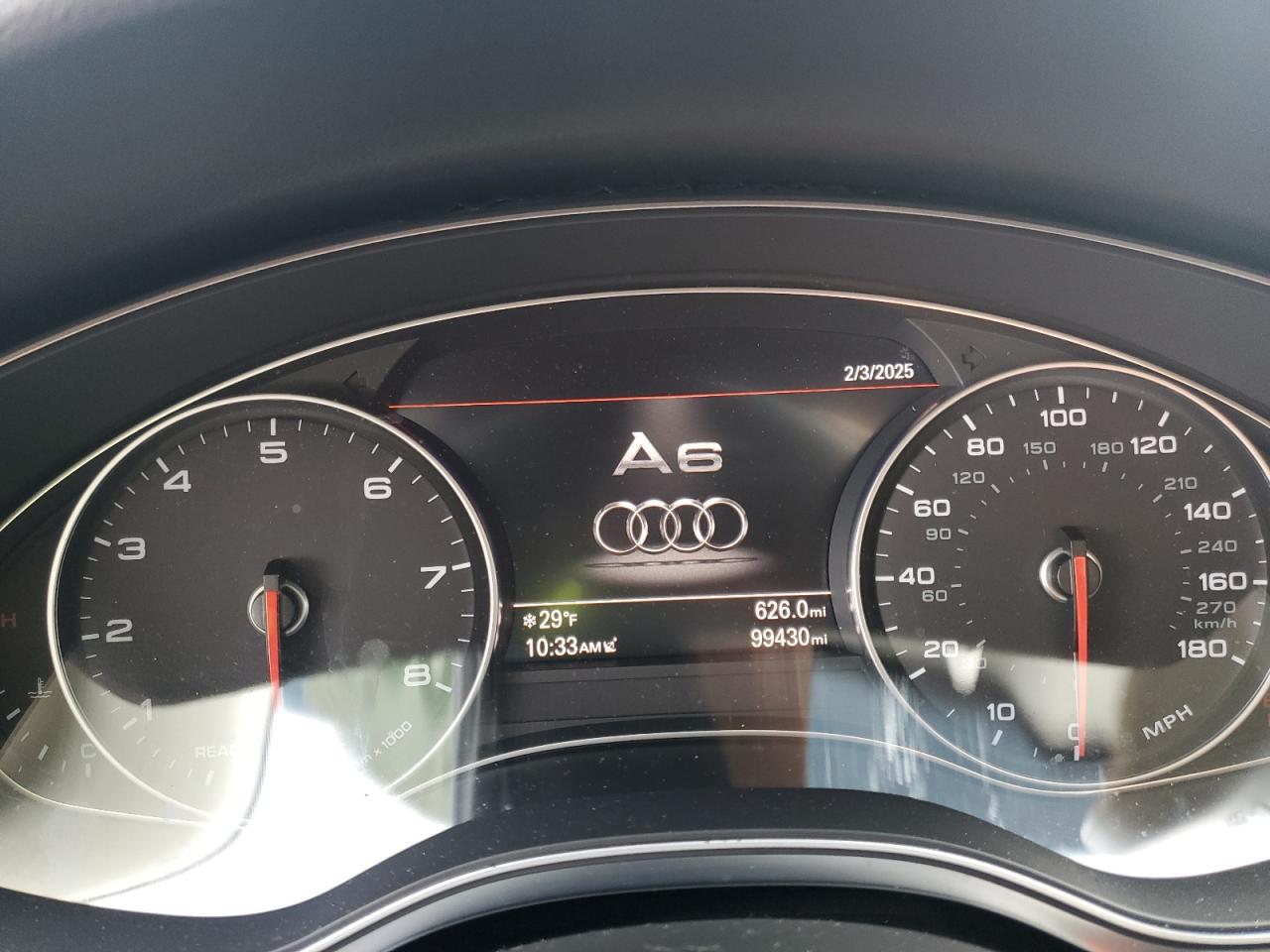 2016 Audi A6 VIN WAUFGAFC0GN109369 Copart auction photo, all over / minor dent/scratches damage thumbnail 9