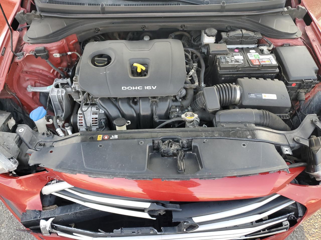 2018 Hyundai Elantra VIN 5NPD84LF0JH346040 Copart auction photo, front end damage thumbnail 13