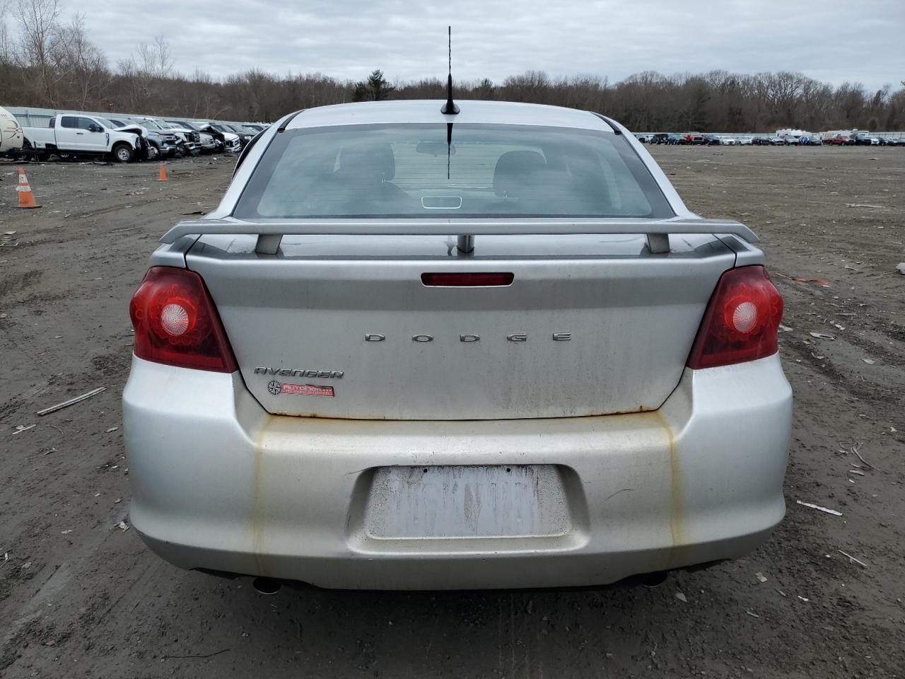 2011 Dodge Avenger VIN 1B3BD1FG8BN523748 Copart auction photo, side / minor dent/scratches damage thumbnail 6