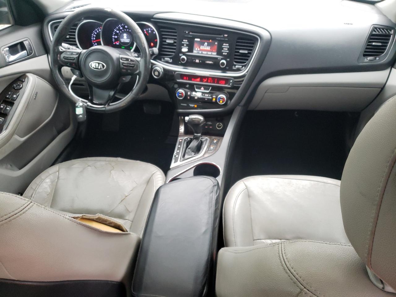 2014 KIA Optima VIN 5XXGN4A77EG290584 Copart auction photo, all over / undercarriage damage thumbnail 8