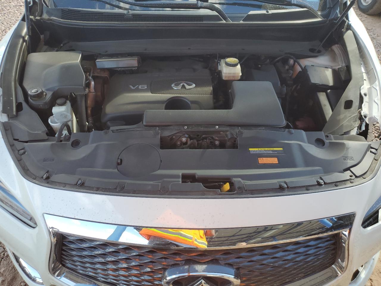 2020 Infiniti QX60 VIN 5N1DL0MN8LC518757 Copart auction photo, side / front end damage thumbnail 14
