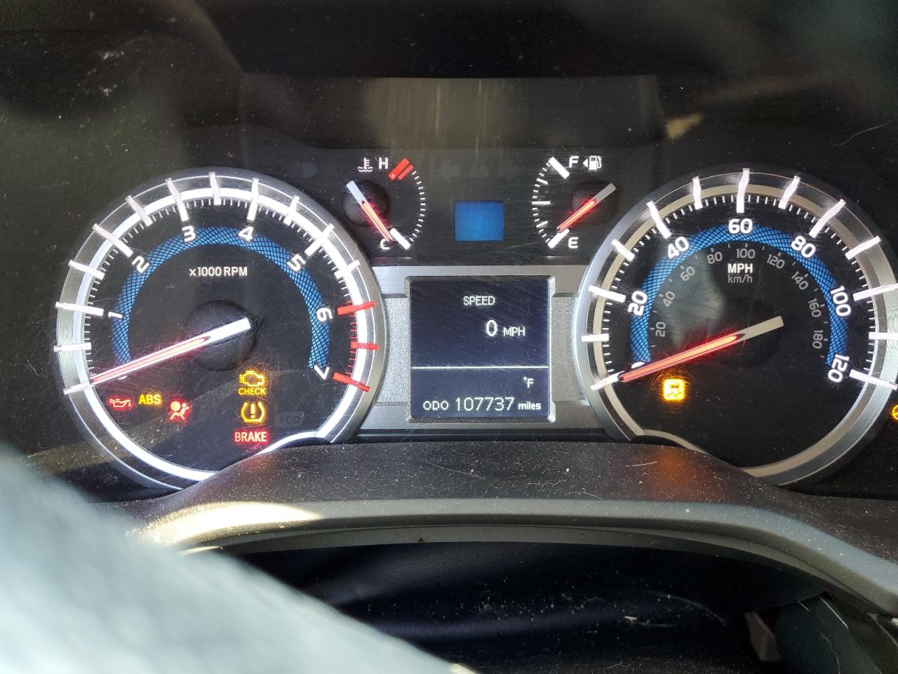 2019 Toyota 4Runner VIN JTEZU5JRXK5198576 Copart auction photo, front end / side damage thumbnail 9