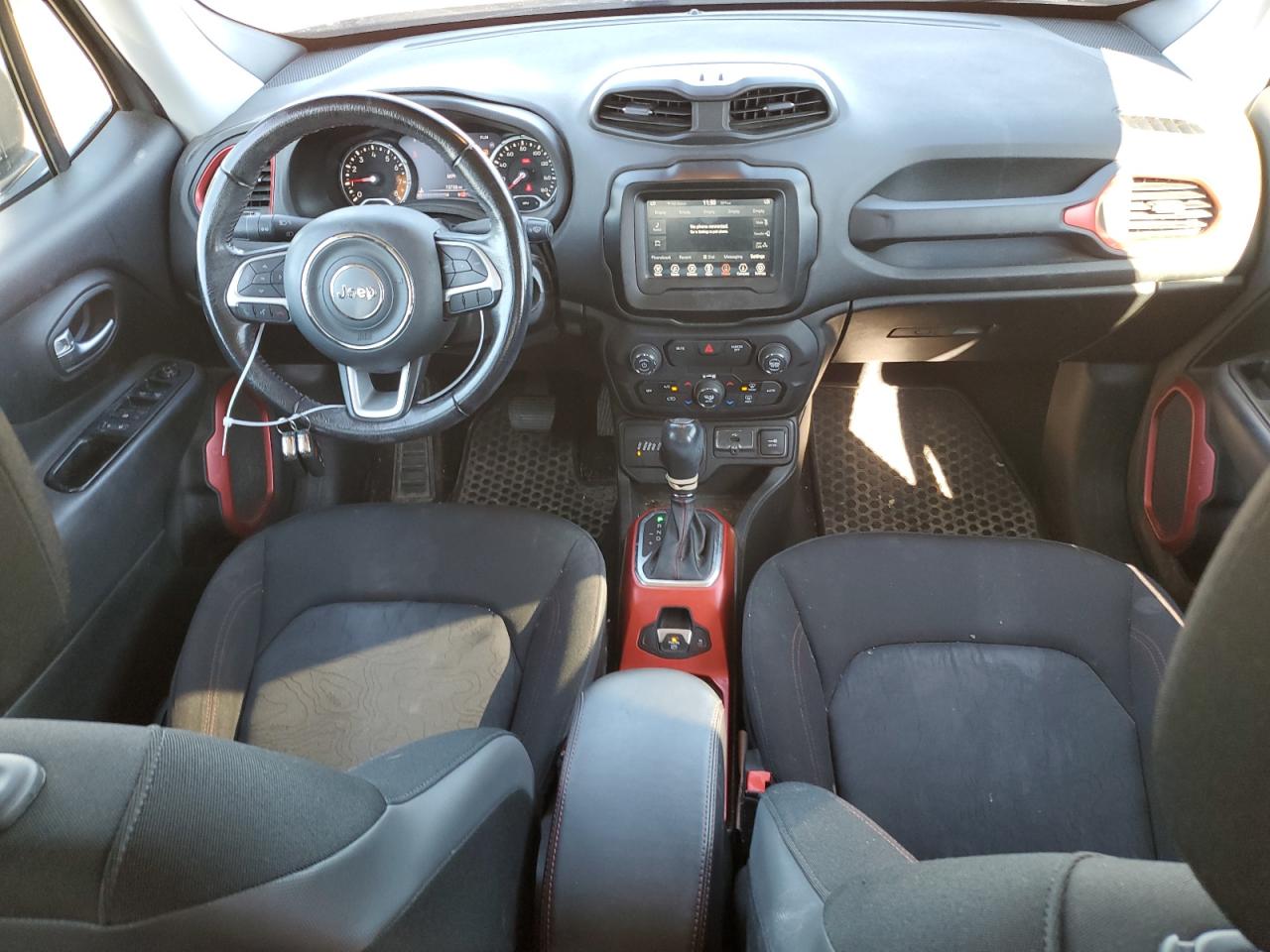 2018 Jeep Renegade VIN ZACCJBCB1JPH87958 Copart auction photo, rear end / hail damage thumbnail 8