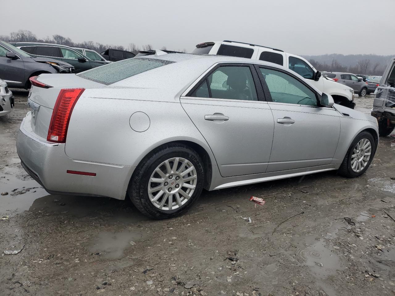 2011 Cadillac CTS VIN 1G6DE5EY3B0144274 Copart auction photo, rear end damage thumbnail 3