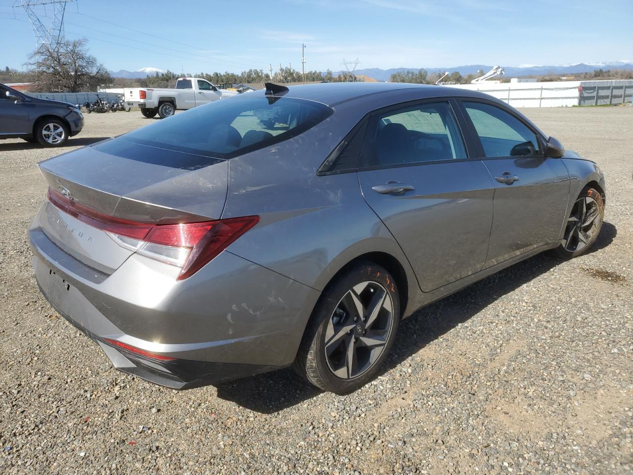 2023 Hyundai Elantra VIN KMHLS4AG1PU472846 Copart auction photo, front end / side damage thumbnail 3