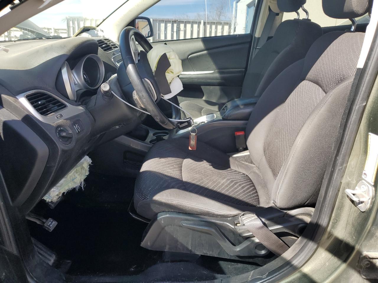 2018 Dodge Journey VIN 3C4PDCAB9JT384224 Copart auction photo, front end / undercarriage damage thumbnail 7