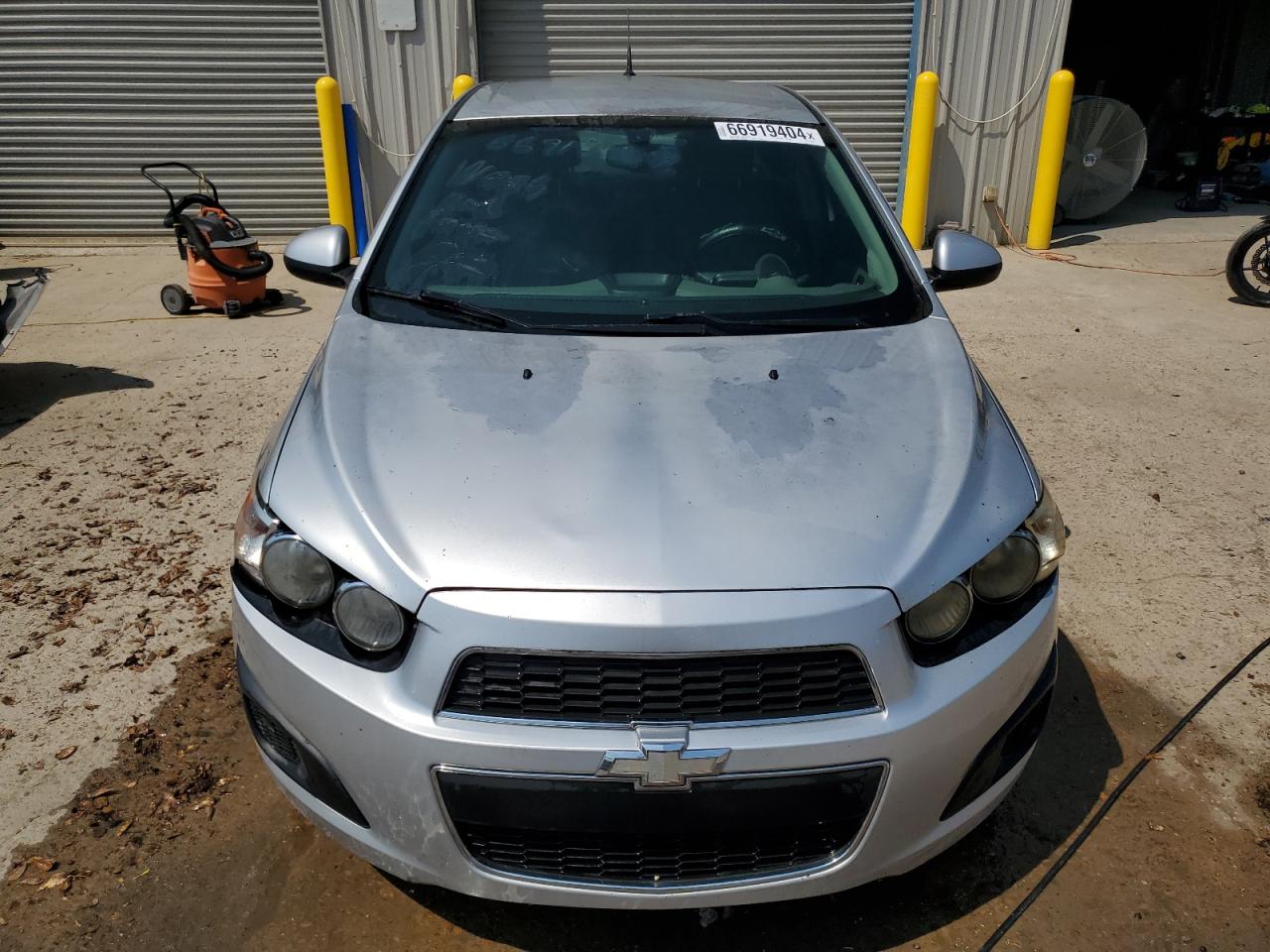 2014 Chevrolet Sonic VIN 1G1JA5SHXE4144441 Copart auction photo, rear end damage thumbnail 5