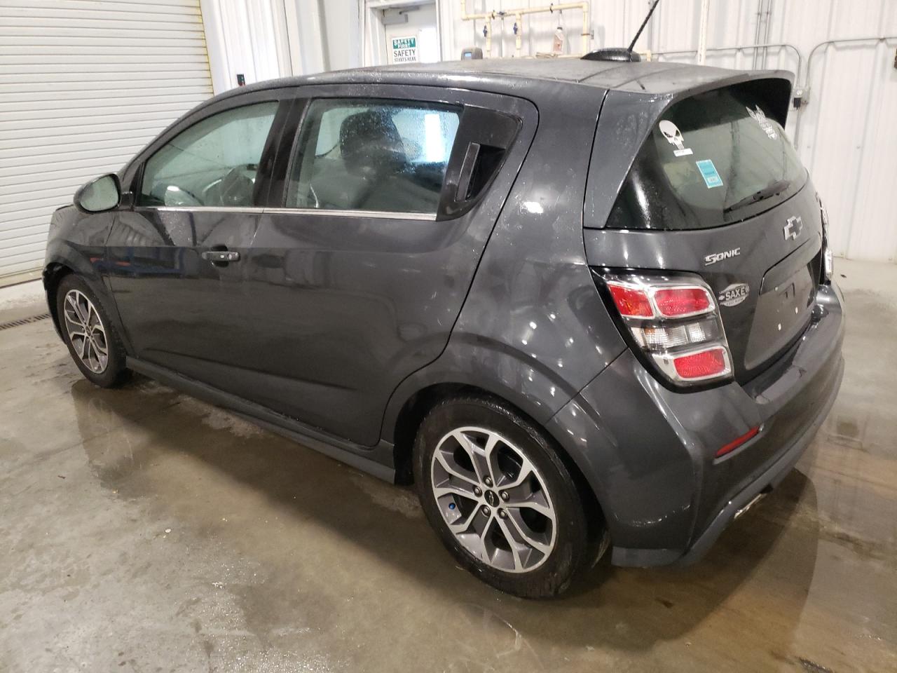 2019 Chevrolet Sonic VIN 1G1JD6SB4K4114114 Copart auction photo, front end damage thumbnail 2