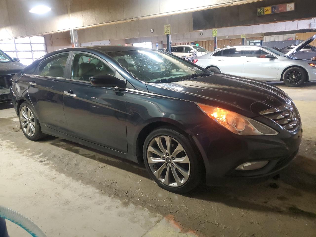 2013 Hyundai Sonata VIN 5NPEC4AC0DH547484 Copart auction photo, rear end / mechanical damage thumbnail 4