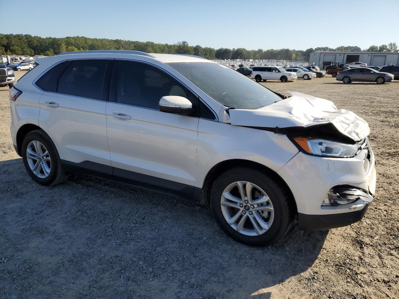 2019 Ford Edge VIN 2FMPK3J98KBB19581 Copart auction photo, front end / minor dent/scratches damage thumbnail 4