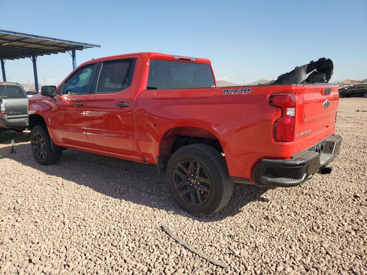 2022 Chevrolet Silverado VIN 3GCPDCED7NG668476 Copart auction photo, front end damage thumbnail 2