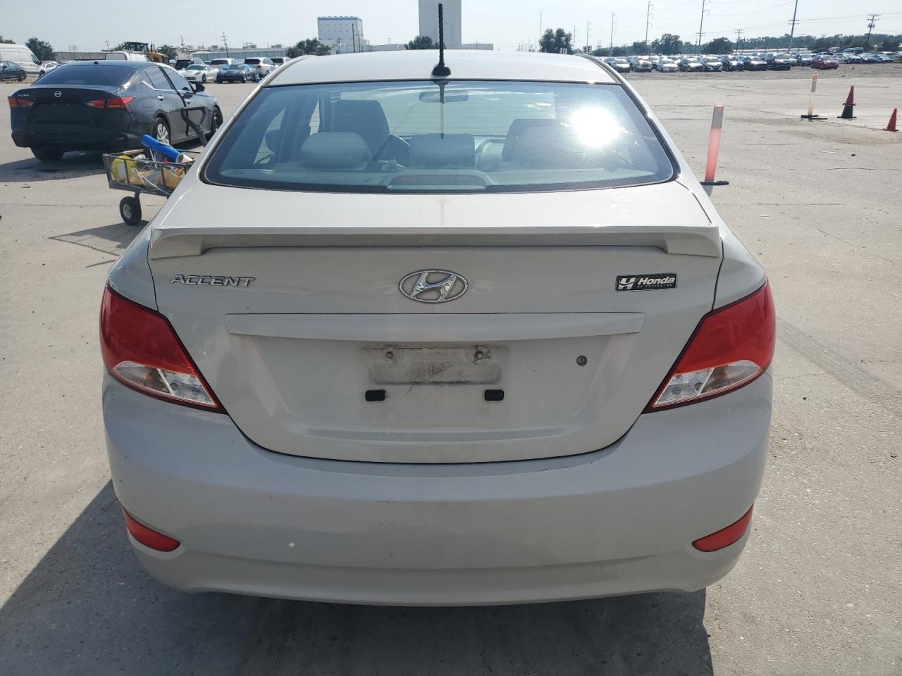 2017 Hyundai Accent VIN KMHCT4AE8HU260216 Copart auction photo, water/flood damage thumbnail 6