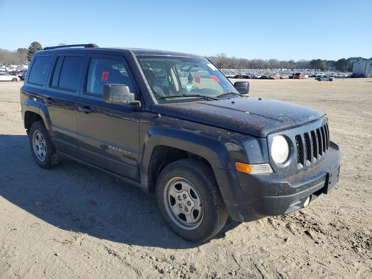 2014 Jeep Liberty (Patriot) VIN 1C4NJPBA2ED593703 Copart auction photo, rear end / side damage thumbnail 4