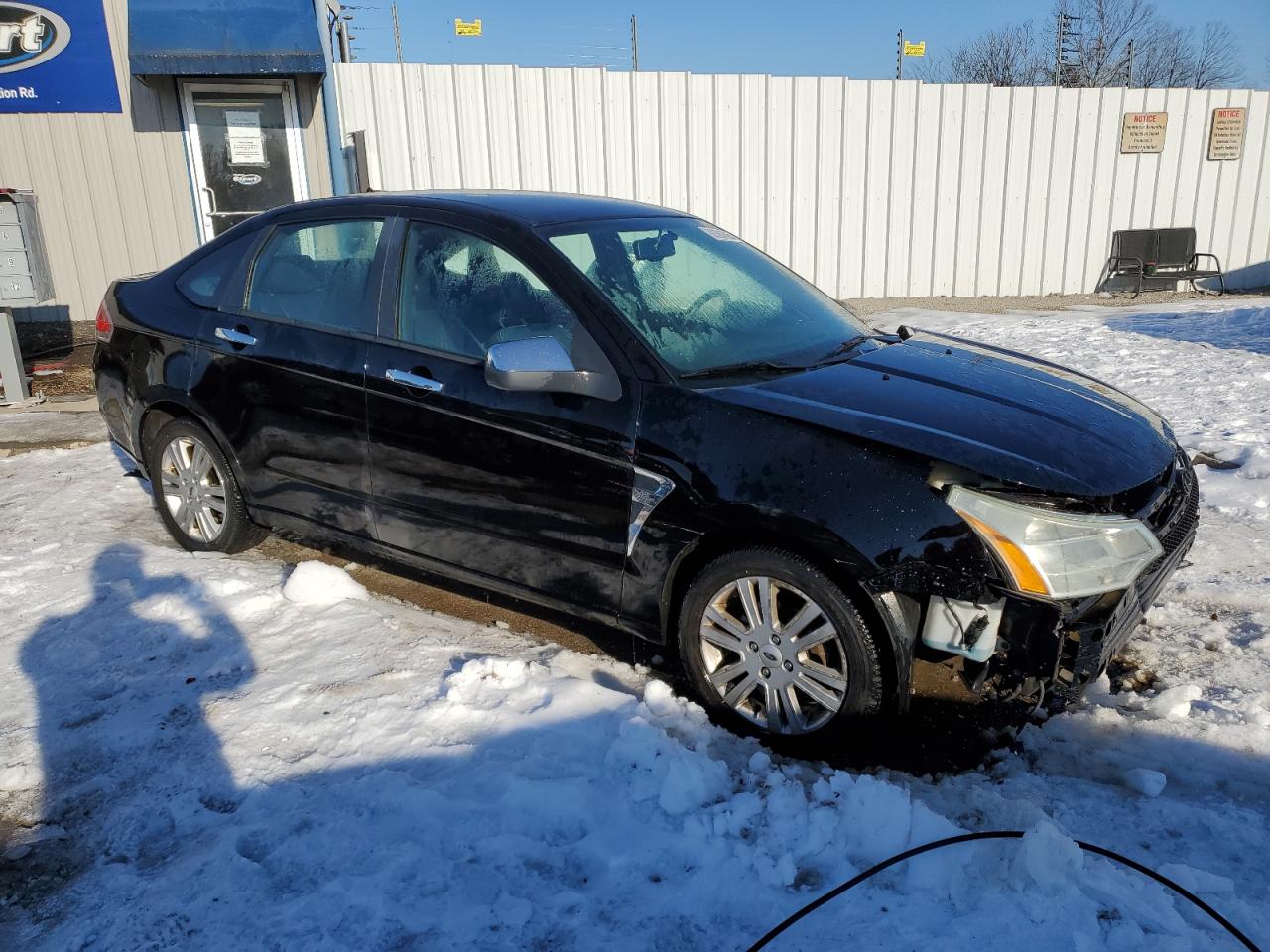 2009 Ford Focus VIN 1FAHP37N89W171340 Copart auction photo, front end damage thumbnail 4