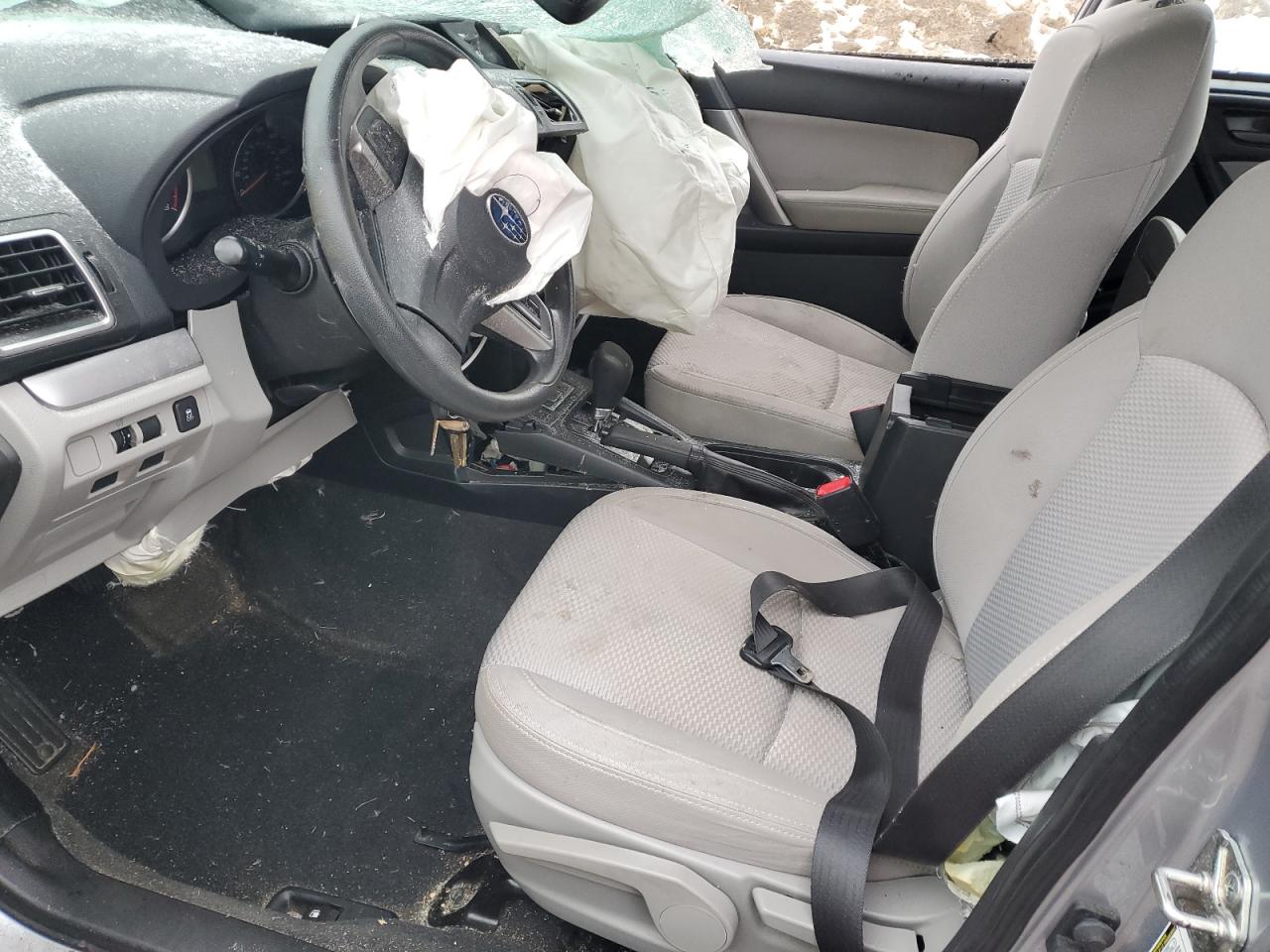 2016 Subaru Forester VIN JF2SJABC4GH416214 Copart auction photo, front end / side damage thumbnail 7