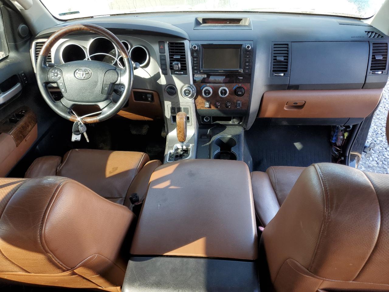 2012 Toyota Tundra VIN 5TFHW5F13CX216970 Copart auction photo, water/flood / side damage thumbnail 8