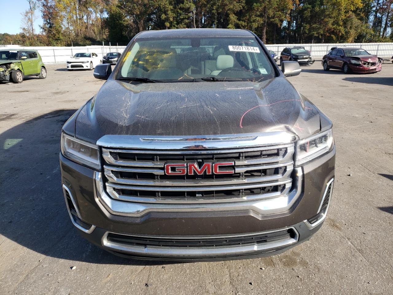 2020 GMC Acadia VIN 1GKKNKLA3LZ189905 Copart auction photo, rear end damage thumbnail 5