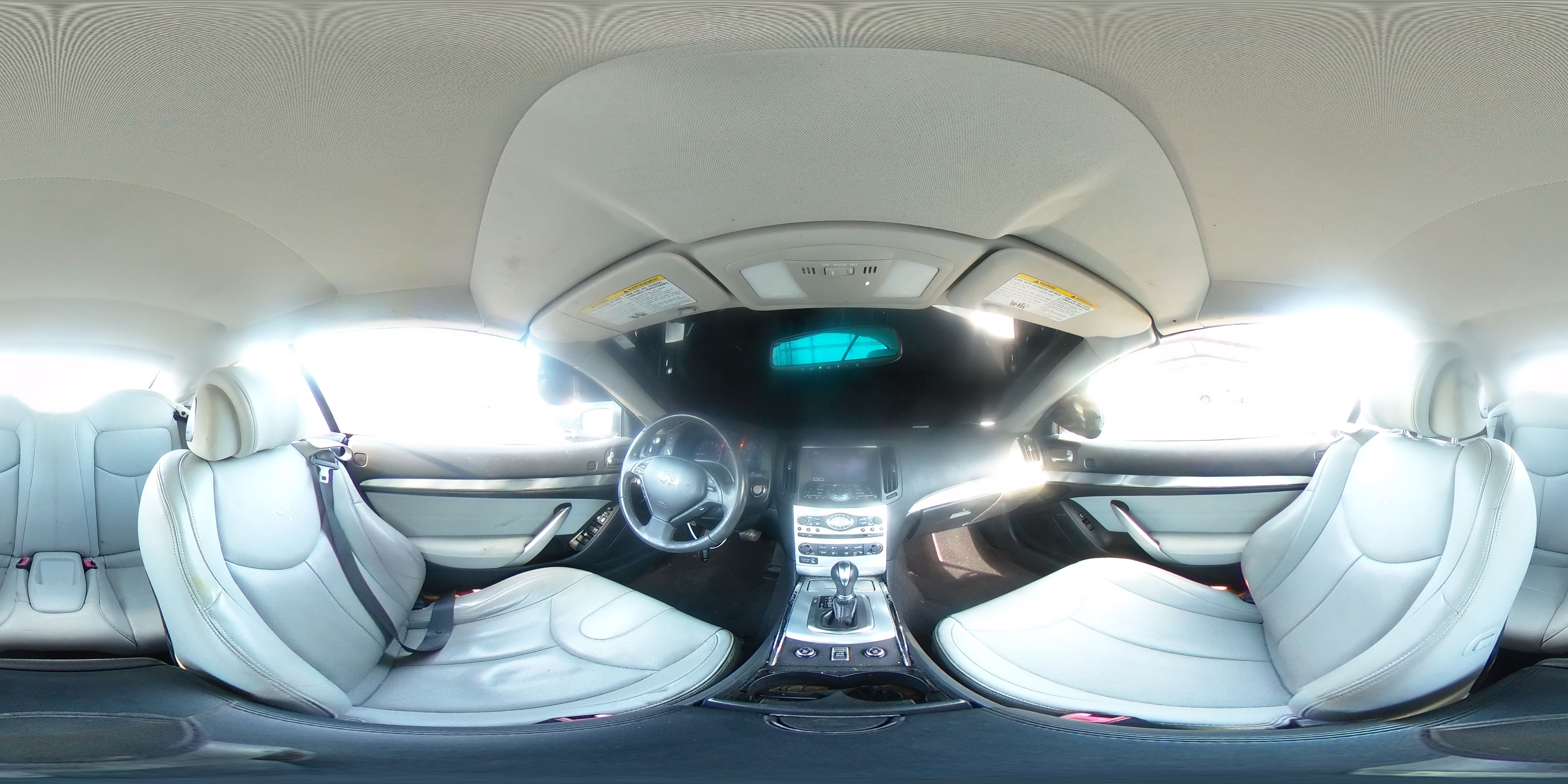 2014 Infiniti Q60 VIN JN1CV6FE5EM902151 Copart auction photo, front end damage thumbnail 12