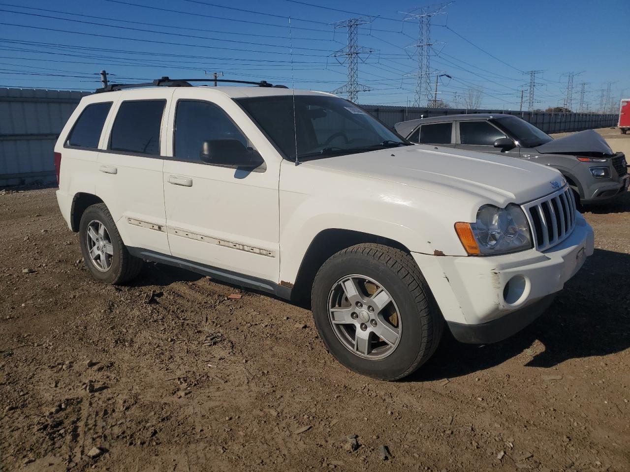 2007 Jeep Grand Cherokee VIN 1J8GR48K67C630687 Copart auction photo, front end / side damage thumbnail 4