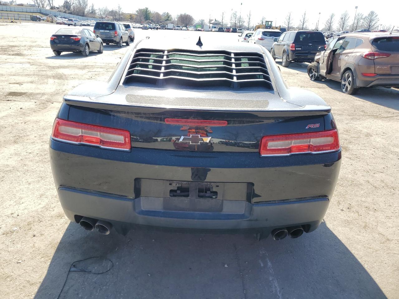2015 Chevrolet Camaro VIN 2G1FD1E37F9249183 Copart auction photo, front end damage thumbnail 6