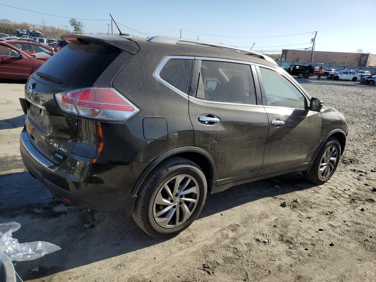 2014 Nissan Rogue VIN 5N1AT2MV2EC785250 Copart auction photo, front end damage thumbnail 3
