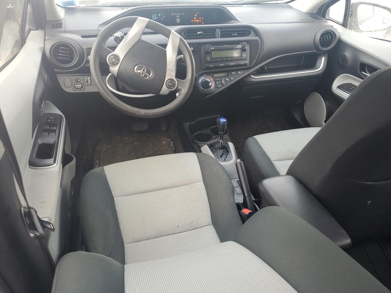 2014 Toyota Prius VIN JTDKDTB36E1566879 Copart auction photo, undercarriage damage thumbnail 8