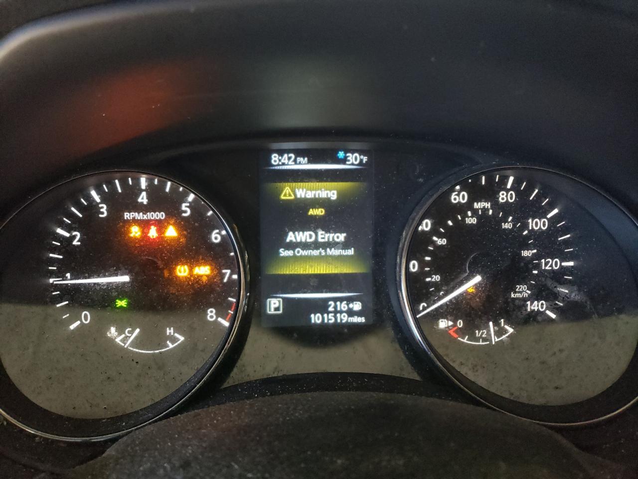 2017 Nissan Rogue VIN 5N1AT2MV5HC895200 Copart auction photo, front end / rear end damage thumbnail 9