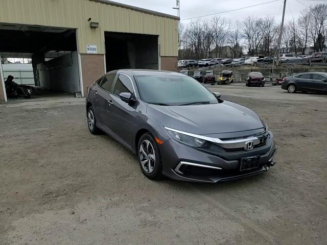 2019 Honda Civic VIN 2HGFC2F65KH558094 Copart auction photo, front end / side damage thumbnail 11