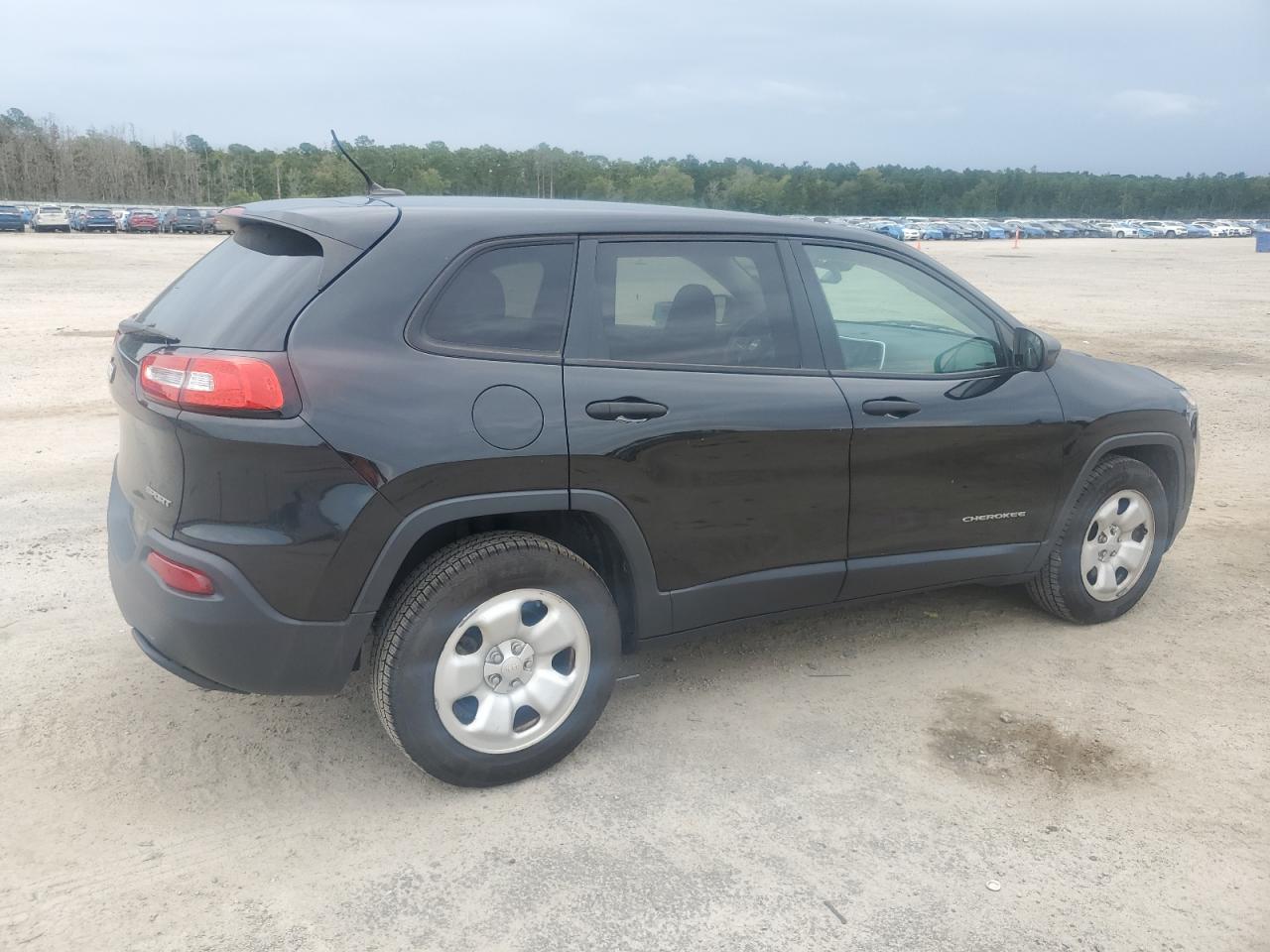 2014 Jeep Grand Cherokee VIN 1C4PJMAB9EW273817 Copart auction photo, water/flood / side damage thumbnail 3