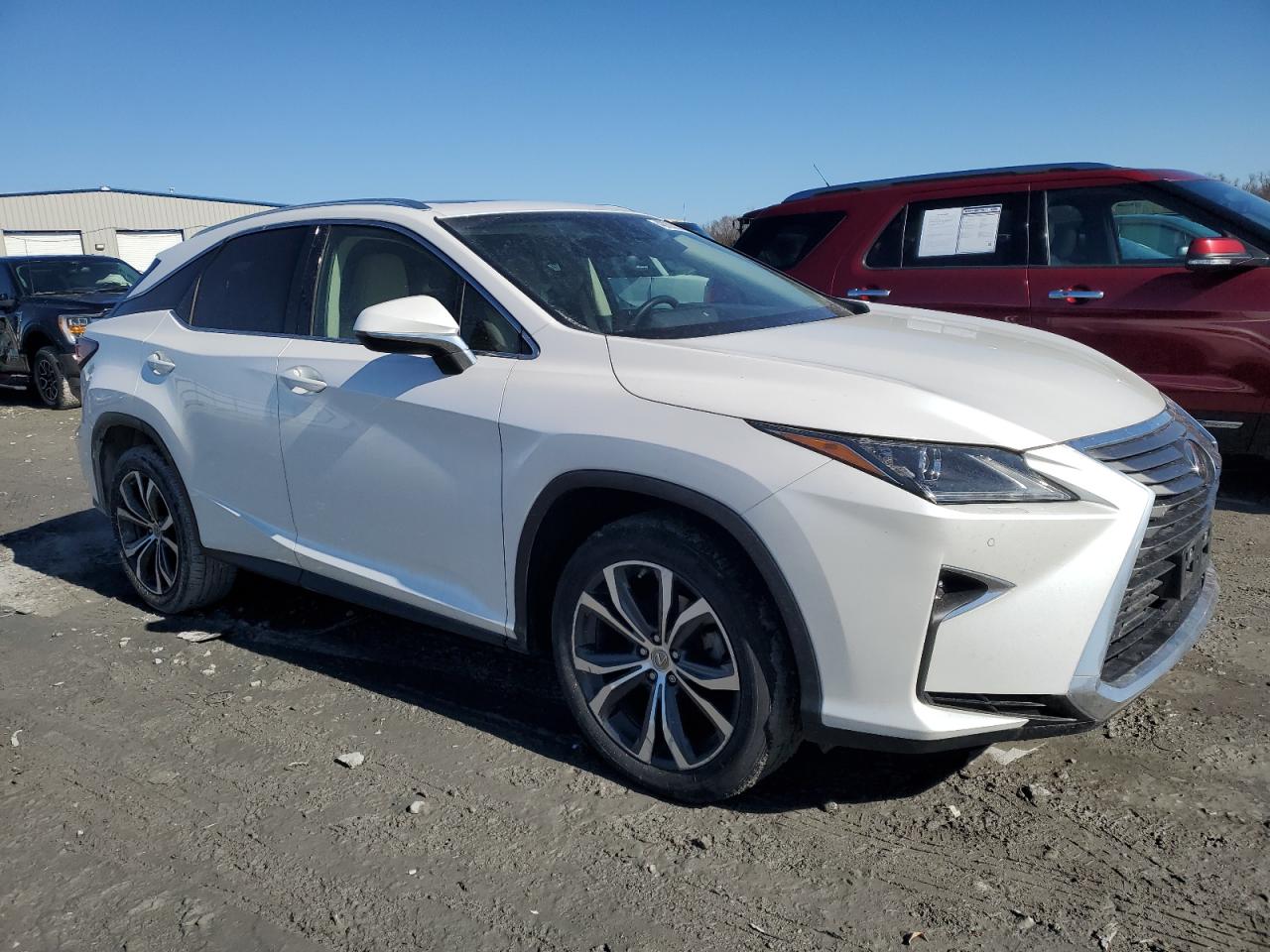 2017 Lexus RX VIN 2T2BZMCA1HC099631 Copart auction photo, side damage thumbnail 4