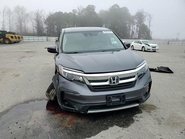 2019 Honda Pilot VIN 5FNYF5H53KB024781 Copart auction photo, front end / side damage thumbnail 12