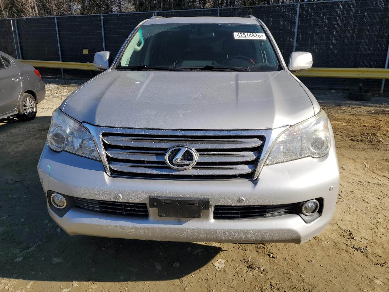 2012 Lexus GX VIN JTJBM7FX9C5035991 Copart auction photo, front end / side damage thumbnail 5