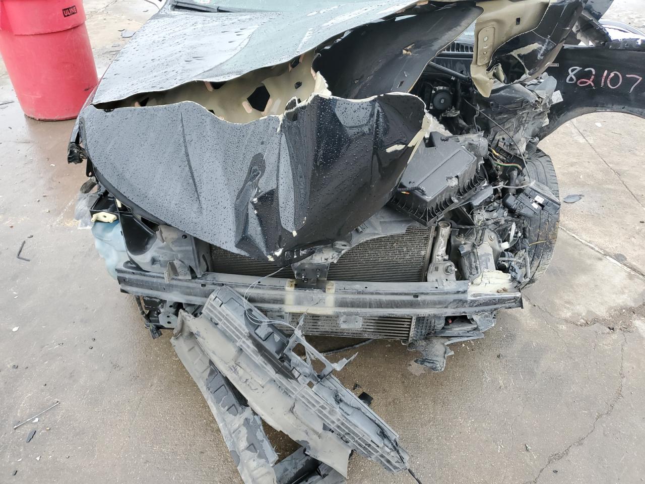 2016 Lincoln MKZ VIN 3LN6L2G95GR615490 Copart auction photo, front end / side damage thumbnail 12