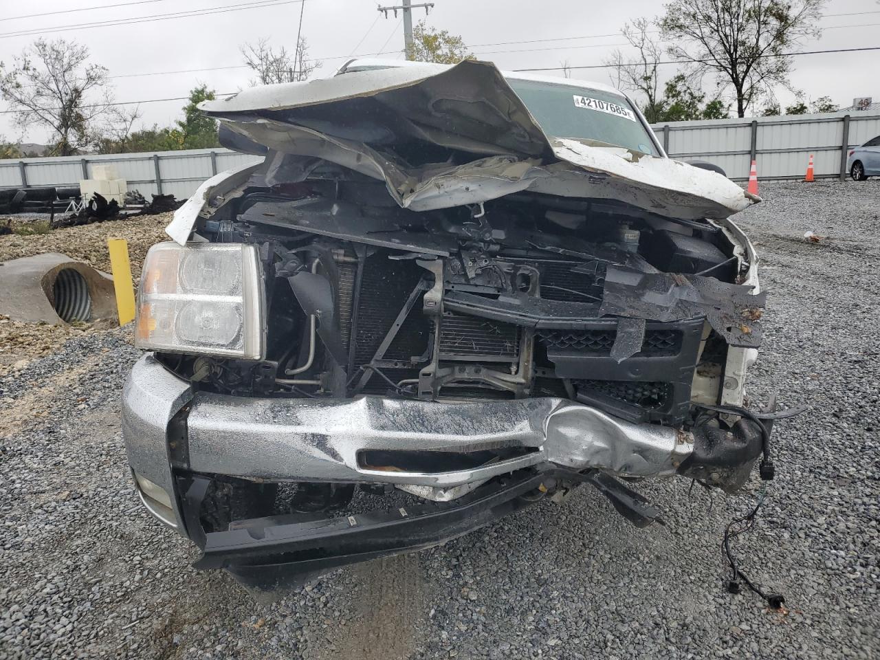 2012 Chevrolet Silverado VIN 3GCPKSE79CG100124 Copart auction photo, front end / rear end damage thumbnail 5