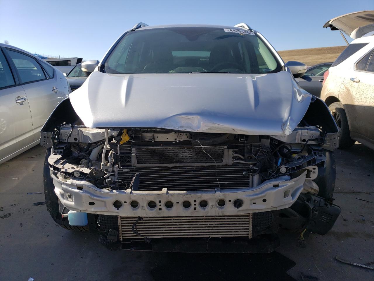 2017 Ford Escape VIN 1FMCU9J93HUD41363 Copart auction photo, front end / minor dent/scratches damage thumbnail 5