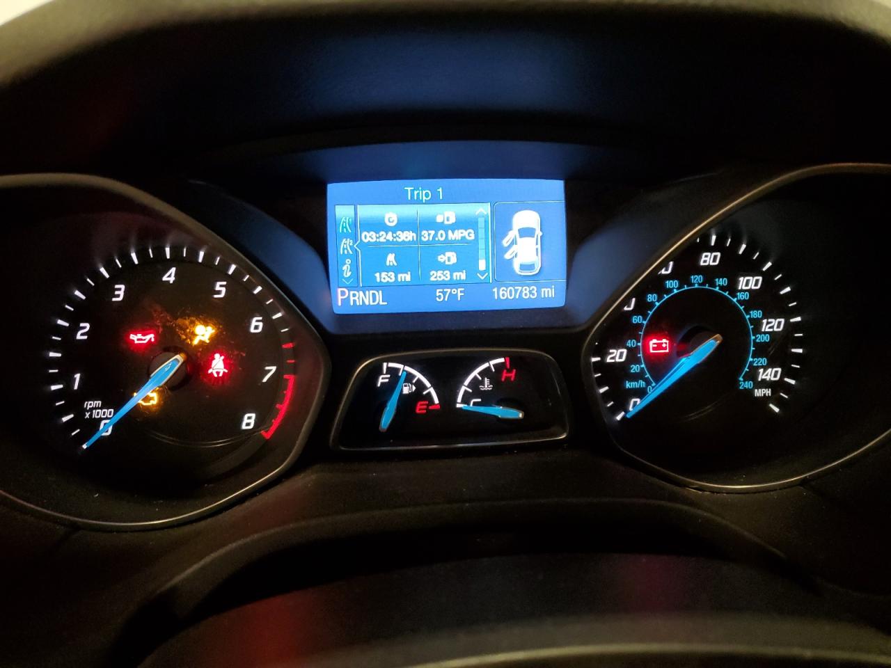 2013 Ford Focus VIN 1FADP3F28DL314870 Copart auction photo, front end / hail damage thumbnail 9