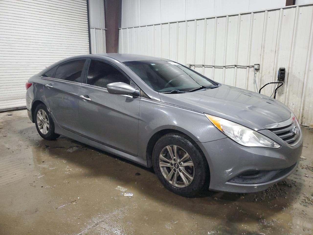2014 Hyundai Sonata VIN 5NPEB4AC2EH922604 Copart auction photo, mechanical / side damage thumbnail 4