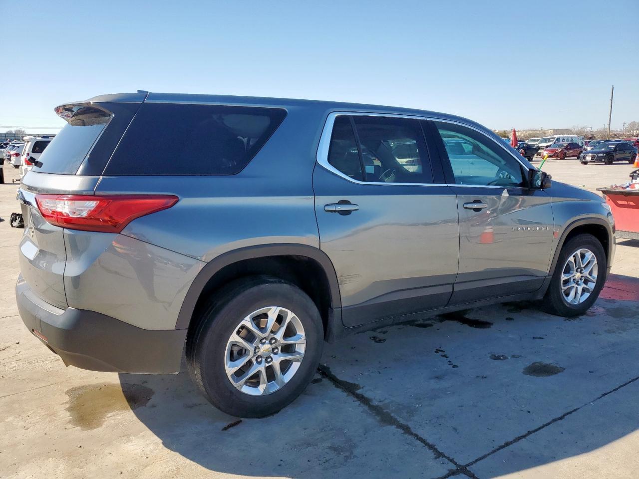 2021 Chevrolet Traverse VIN 1GNERFKW9MJ150468 Copart auction photo, side / undercarriage damage thumbnail 3