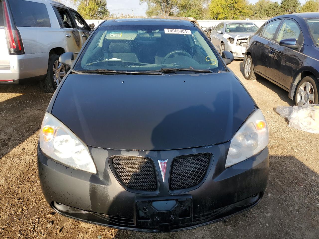 2006 Pontiac G6 VIN 1G2ZH178464153875 Copart auction photo, front end / side damage thumbnail 5
