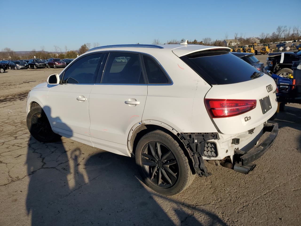 2016 Audi Q3 VIN WA1EFCFS1GR011507 Copart auction photo, rear end damage thumbnail 2