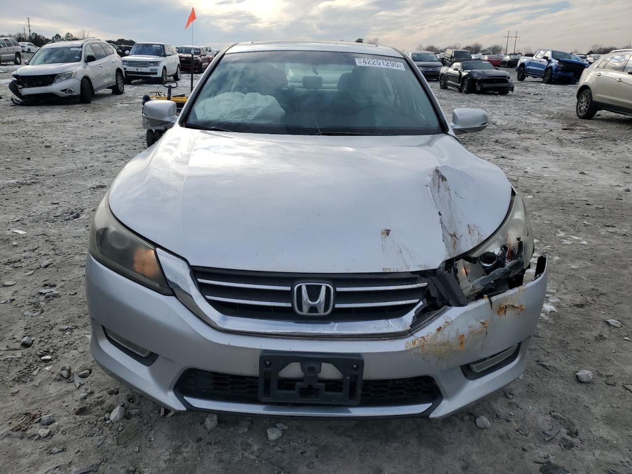2013 Honda Accord VIN 1HGCR2F77DA027393 Copart auction photo, front end damage thumbnail 5