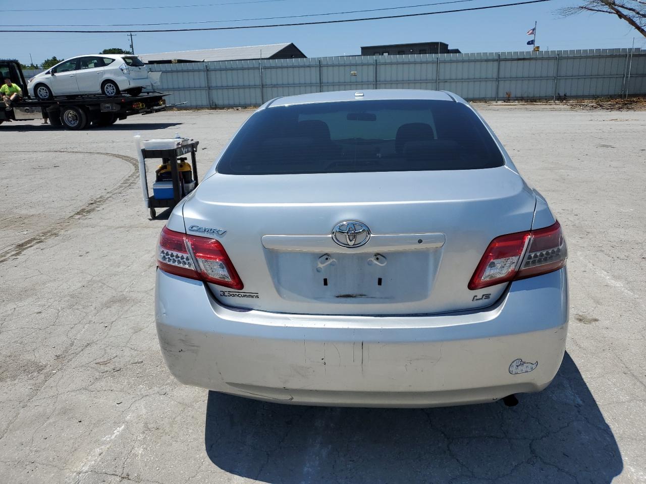 2011 Toyota Camry VIN 4T4BF3EK4BR121291 Copart auction photo, front end damage thumbnail 6